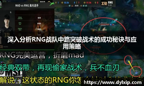 深入分析RNG战队中路突破战术的成功秘诀与应用策略
